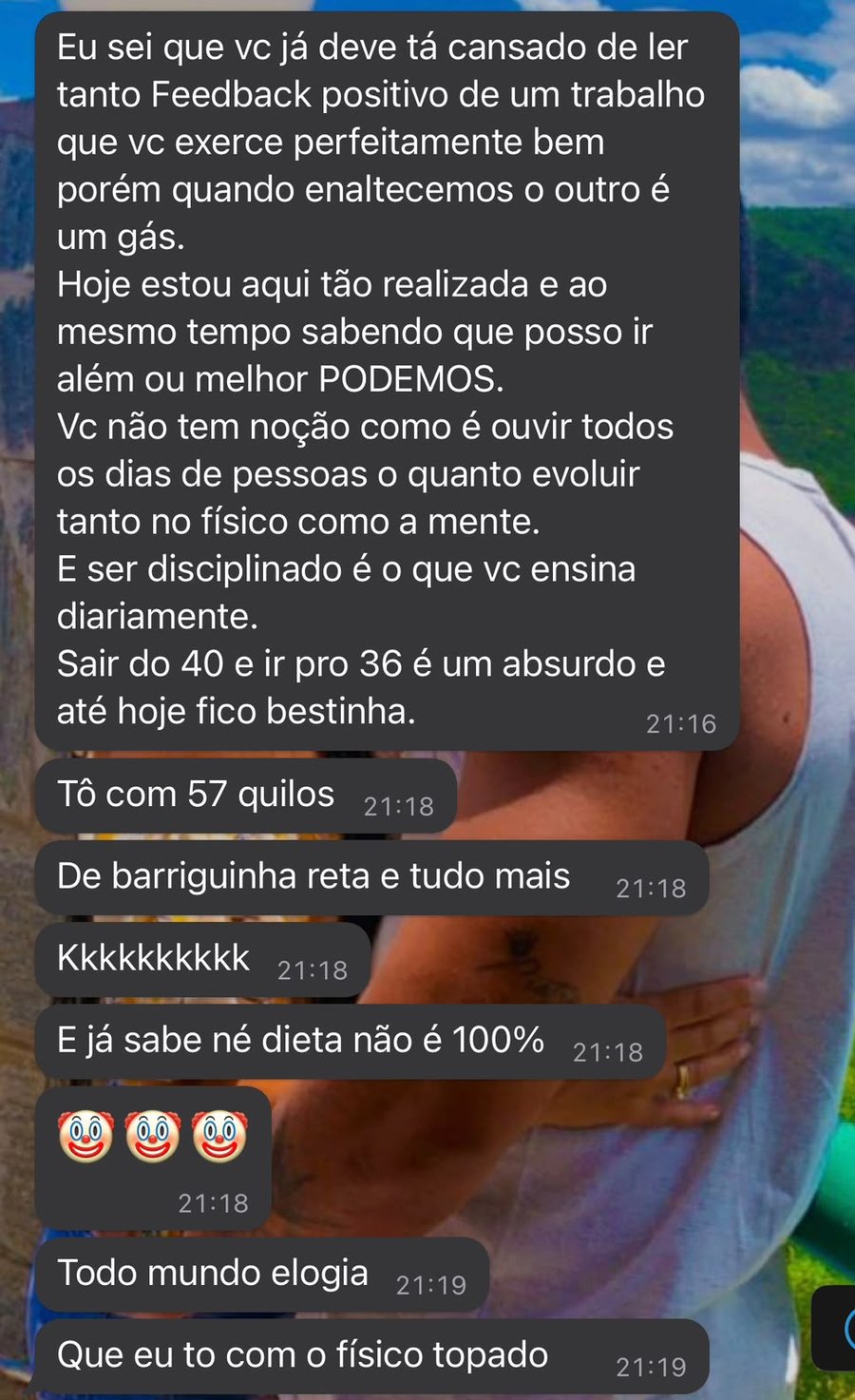 Depoimento de aluna da consultoria 2
